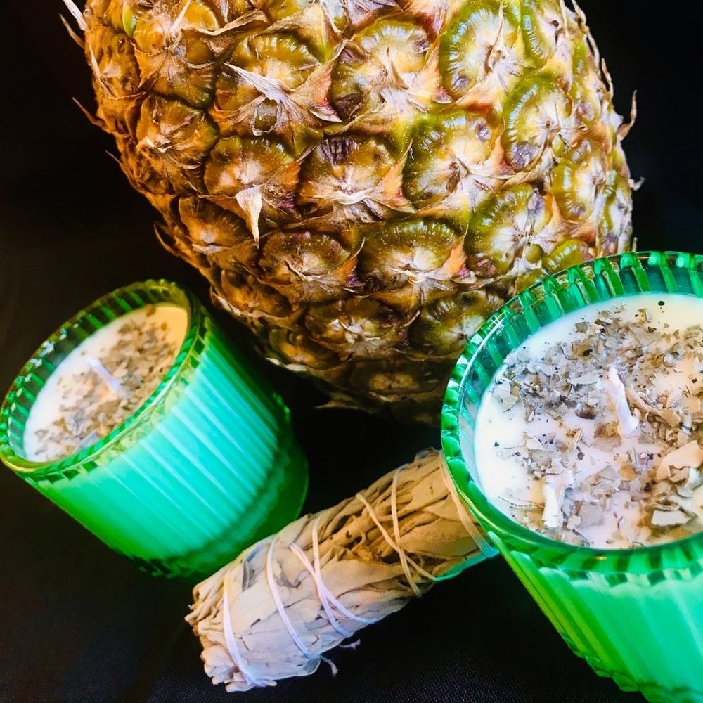 Sage and Pineapple Candle